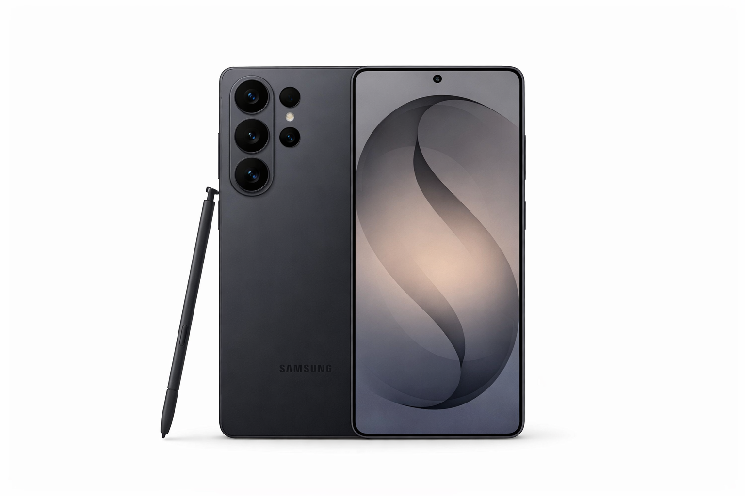 Samsung Galaxy S26 Ultra design with S Pen flagship smartphone render