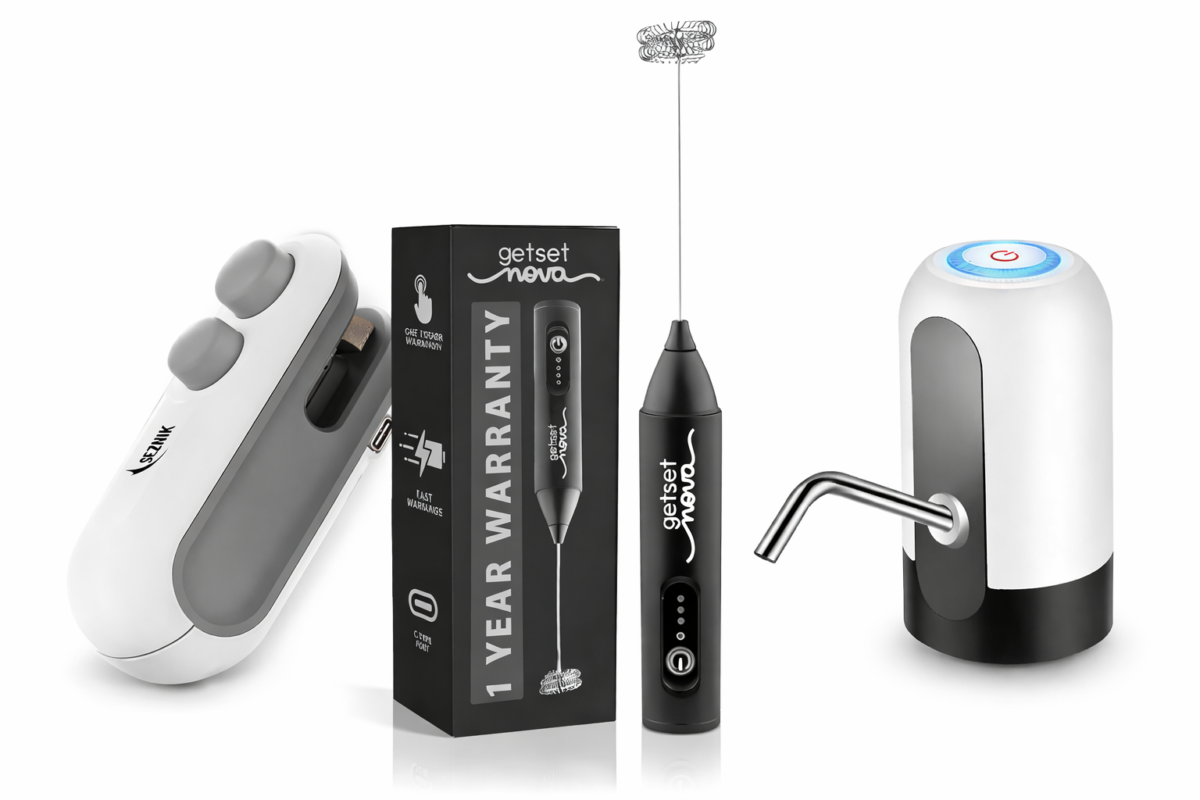 best gadgets under 500 in india mini sealing machine water pump frother